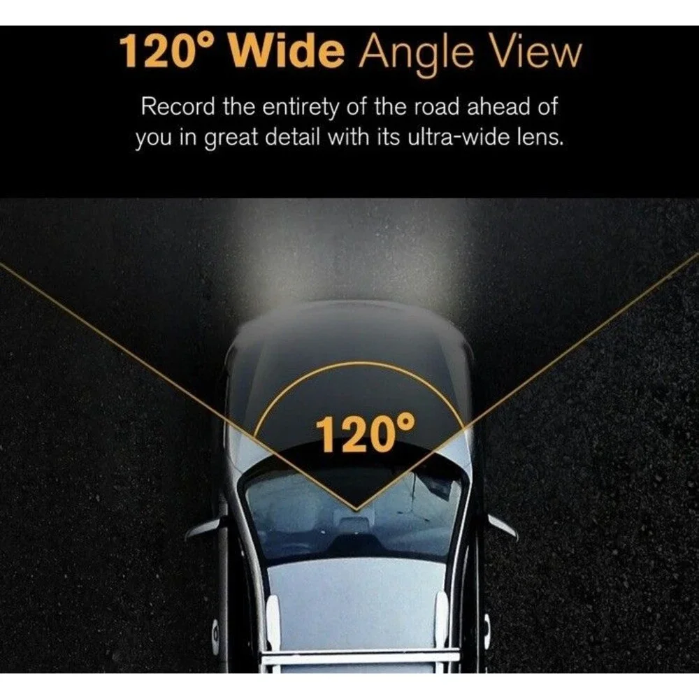 YADA 720p MIRROR ROADMAP 2.4' SCREEN 120DEGREE ANGLE MOTION DETECTION